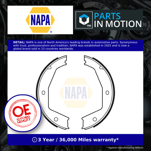 Handbrake shoes set fits - shoes,