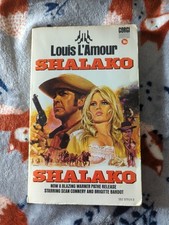Louis L'amour Shalako Corgi Edition 1968 Rare Collectible