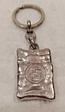 Lucky Strike Pewter Keychain