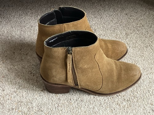 Tan suede ankle boots from - tan,