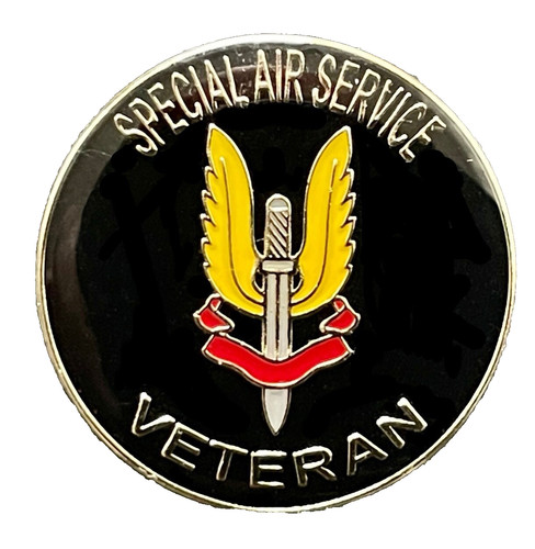 British sas veteran - british, pin