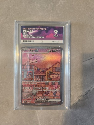 Pokémon mew black star - mew, ex