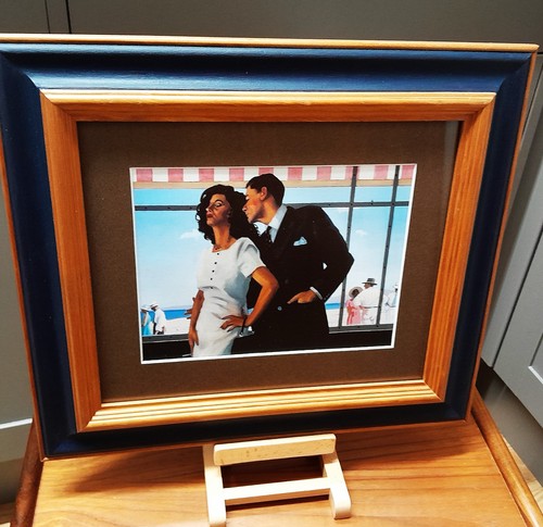 Vettriano the man navy - 'the,