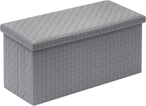 Bonlife grey ottoman storage - bonlife,