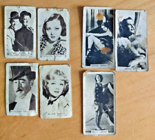 Facchino's Wafers Cards Cinema Stars Laurel and Hardy ➕ Carreras Ltd Film Stars