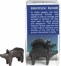 Mini Celtic Bronze Finish Boar