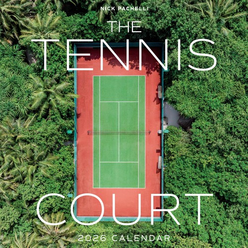 The tennis court wall calendar - tennis,