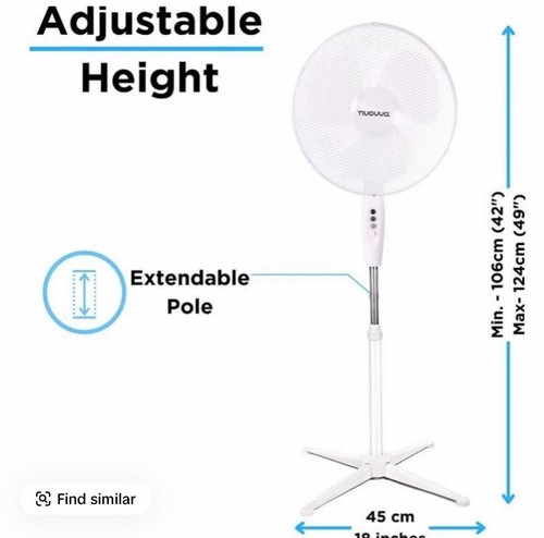 Standing pedestal fan - standing, 3
