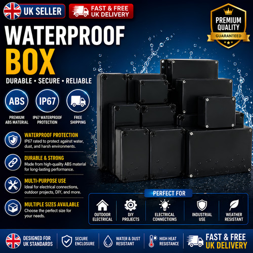 Waterproof junction box abs - waterproof,