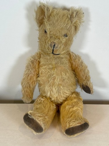 Vintage golden mohair - golden, teddy