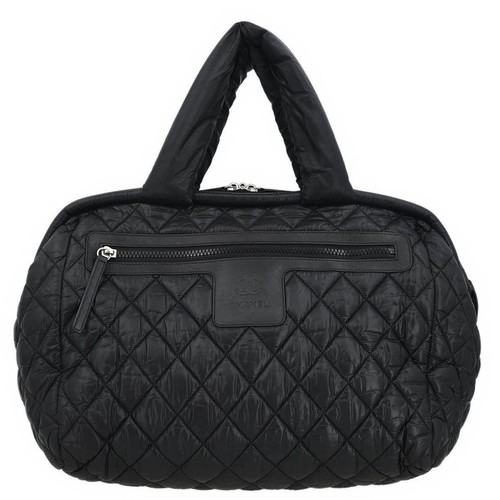 Chanel black nylon - black,