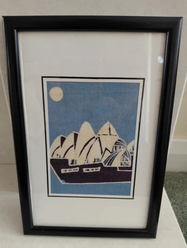 Batik art picture framed - batik,