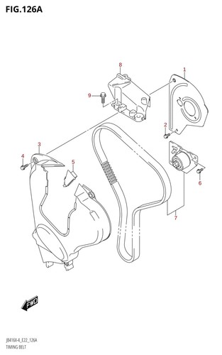 Suzuki genuine timing belt - genuine,