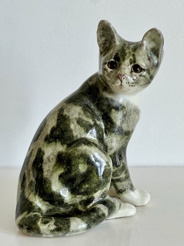 Winstanley cat ceramic grey - winstanley,