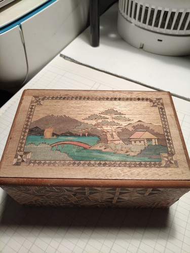 Vintage japanese puzzle - vintage,