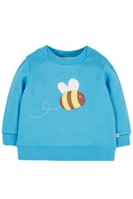 Frugi Girls Blue Sweatshirt -