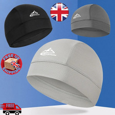 Cooling Skull Cap Helmet Liner 2Pack Cycling Running Hat Sweat Wicking Quick Dry