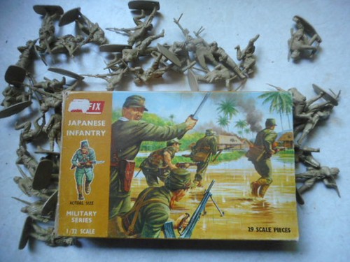 1960 airfix soldiers - 1960's,