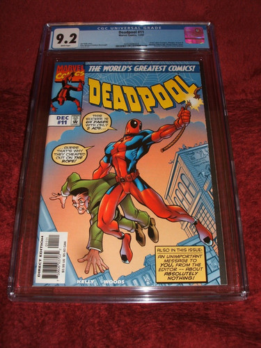 Deadpool 1997 cgc 2 - 11, 9.2