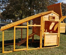 7ft large chicken - coop, run
