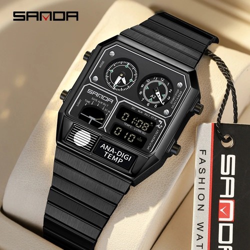 Sanda multifunction watch - multifunction,
