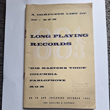 33 1/3 R P M long playing