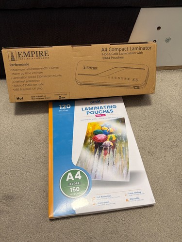 Empire hot cold laminator - hot, &