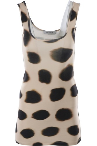 Rat boa beige - jersey, mini