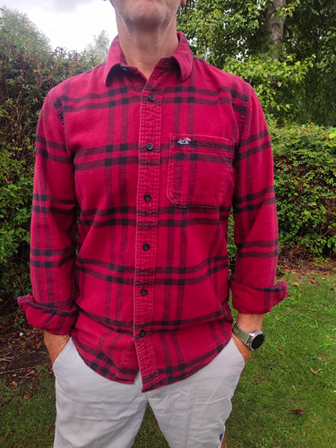 Hollister men red black - hollister, red/black