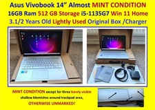 Asus Vivobook 14  Inch Laptop