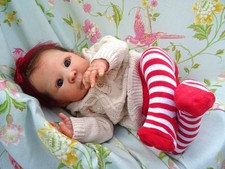 Reborn baby girl Lizzy 19"