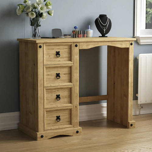 Rustic pine drawer dressing - pine, 4