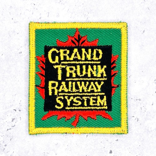 Vintage grand trunk - trunk, railway