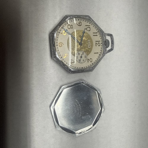Antique 1929 elgin pocket - elgin,