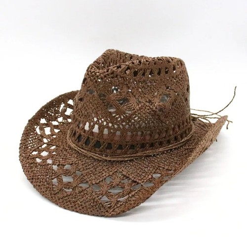Fashion hollowed straw western - fashion,