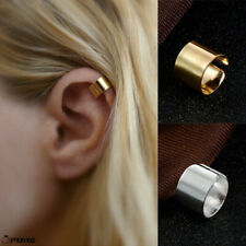 14K Gold Plated Silver Ear Cuff Clip On Cartilage Helix Non-Piercing Ear Clip