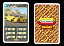 1 x info card Lamborghini