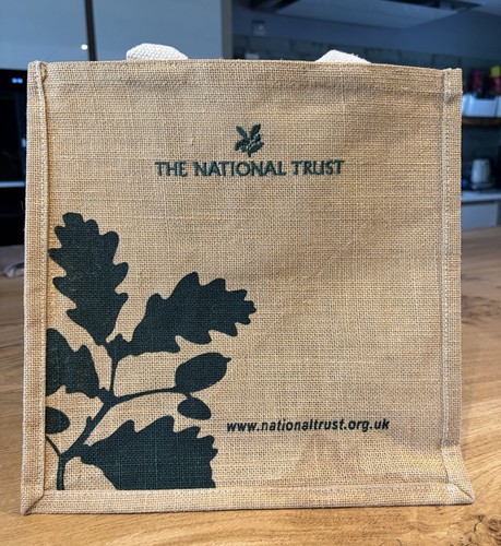 National trust jute tote - trust,