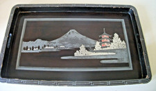 Large japanese black - japanese, lacquered