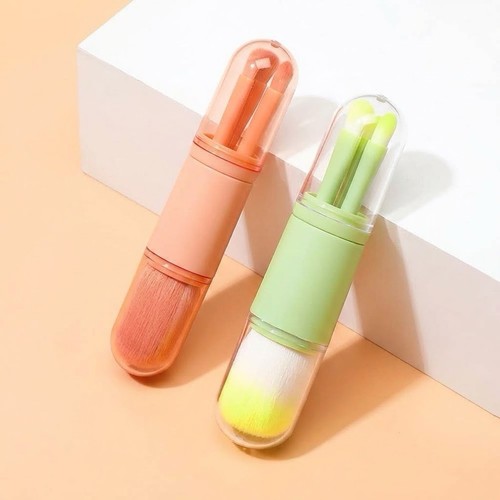 4pcs make travel brushes - make,