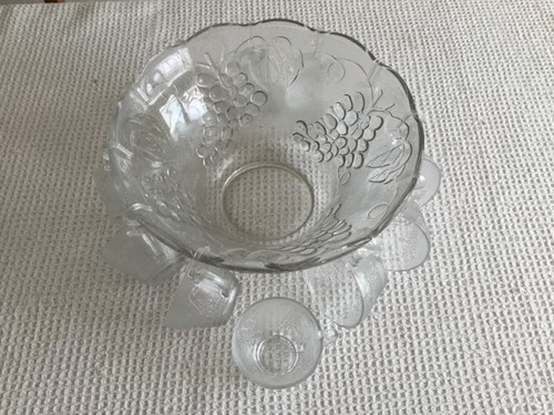 Vintage romance cut glass - cut,