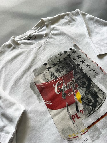 Uniqlo shirt white andy - white,