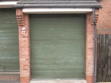 roller shutter door electric used good working condition