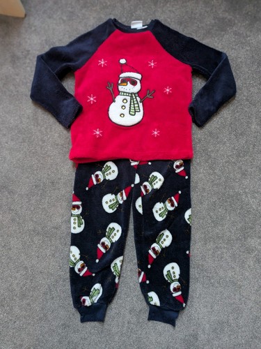 Boys red and navy - boys, snowman