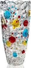 Glass Vase for Flowers, Large