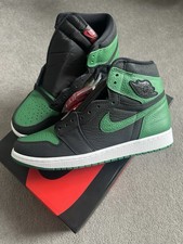 Nike Air Jordan 1 Pine Green U.K. 9 BNIB with Receipt