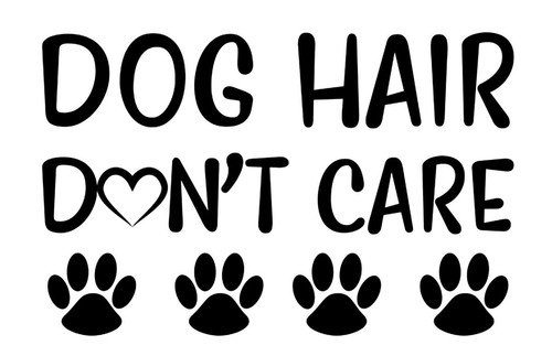 Dog hair don care - dog, vinyl