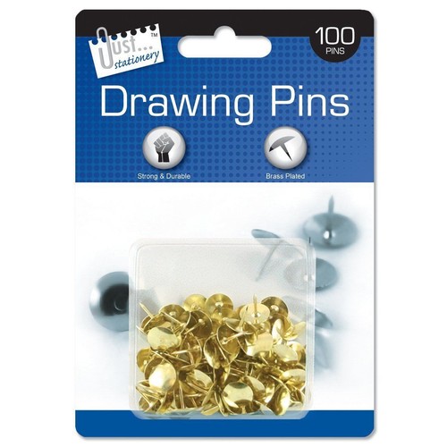 Pack 100 drawing - drawing, pins