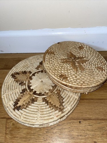 Vintage retro raffia - vintage,