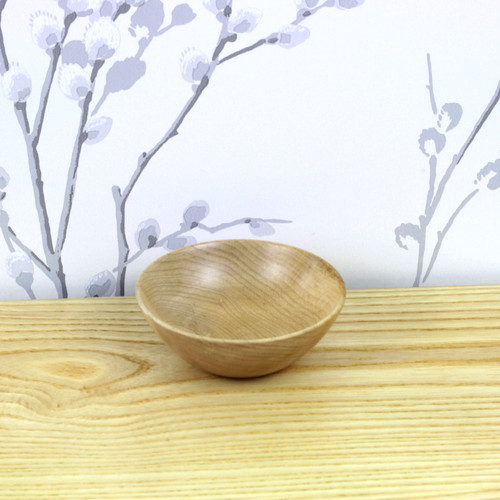 Hand crafted small wooden - crafted, bowl